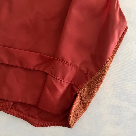 Learsi Chestnut Brown Suede Leather Adjustable Waistcoat Vest - Picture 7 of 8